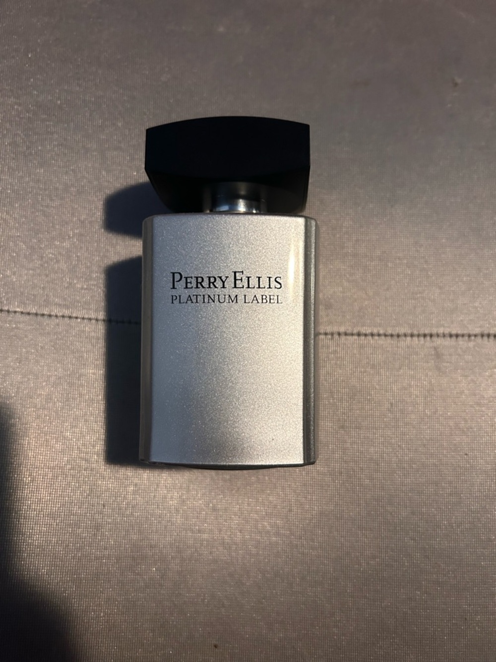 Perry Ellis Platinum Label Eau de Toilette — Silver & Black